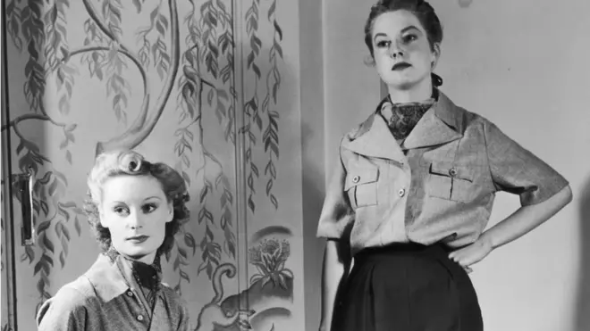 В 1920-х годах модельеры начали вдохновляться военной формой