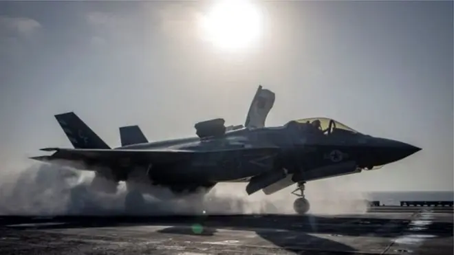 Chiếc F-35B của Mỹ tác chiến lần đầu tại Afghanistan hôm thứ Năm 27/9