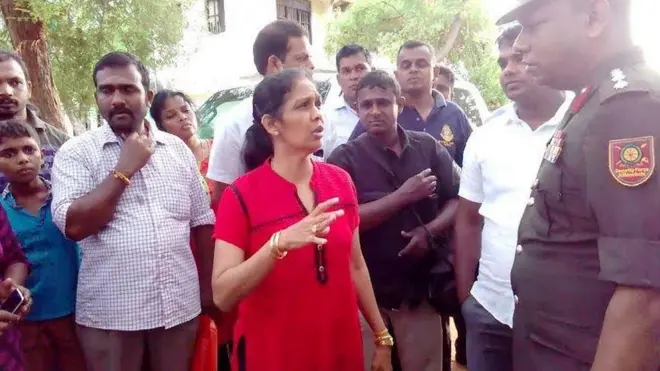 වනිතා කටයුතු පිළිබඳ රාජ්‍ය අමාත්‍යවරිය විජේකලා මහේෂ්වරන්