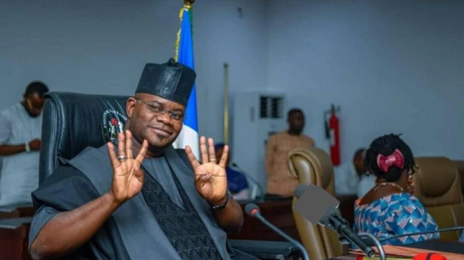 Govnor Yahaya Bello don win Kogi election