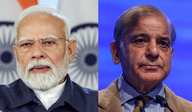 पीएम मोदी और पाकिस्तान के प्रधानमंत्री शहबाज़ शरीफ़