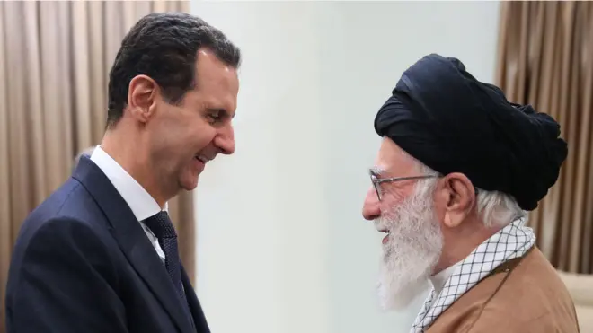 دیدار بشار اسد با علی خامنه‌ای