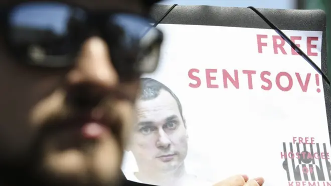 Олег Сенцов в середині травня оголосив про безстрокове голодування