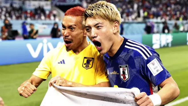 Yuto Nagatomo and Ritsu Doan