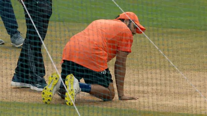 वानखेड़े स्टेडियम की पिच