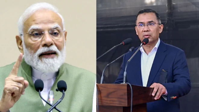 नरेंद्र मोदी और तारिक़ रहमान