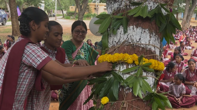 నాగర్ కర్నూల్, తెలంగాణ, రాఖీ పండుగ, పర్యావరణం