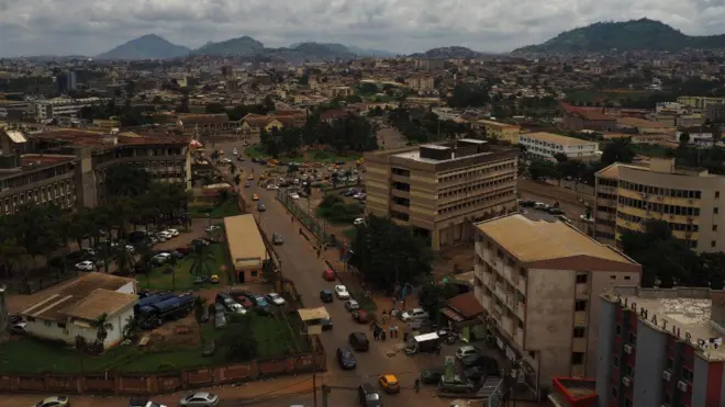 Une vue de la capitale camerounaise, Yaoundé