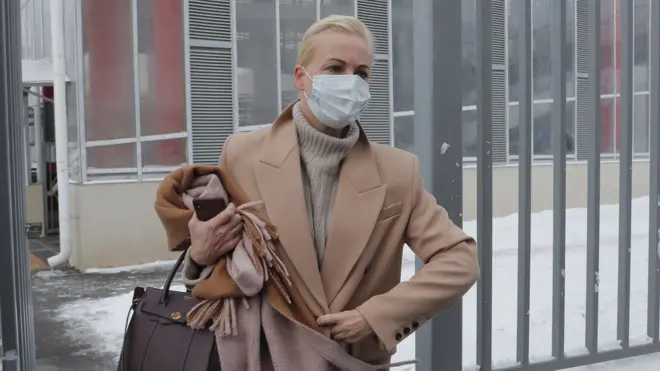 یولیا ناوالنی، همسر آقای ناوالنی