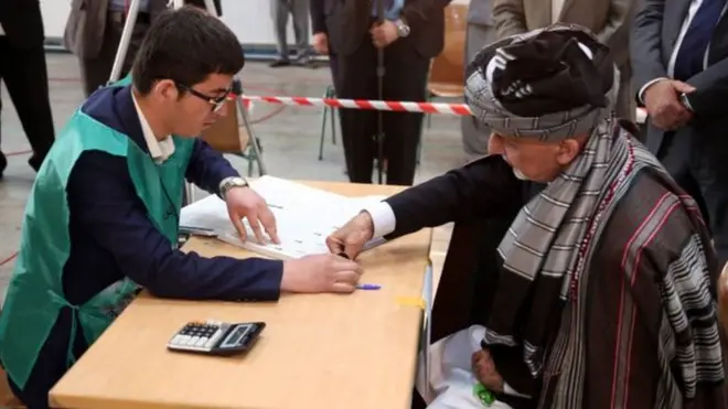 ولسمشر غني نوم لیکنه وکړه او دا پروسه یې رسما پیل کړه.