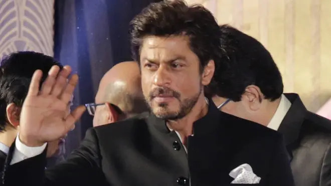 अभिनेता शाहरुख़ ख़ान.