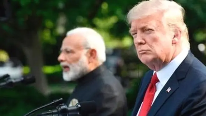 नरेंद्र मोदी और ट्रंप