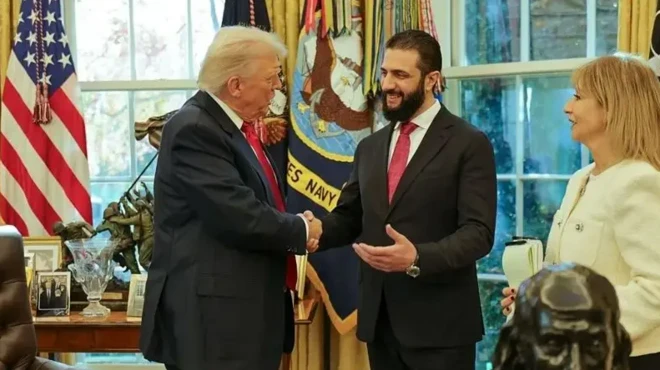 Trump iyo Sharaa