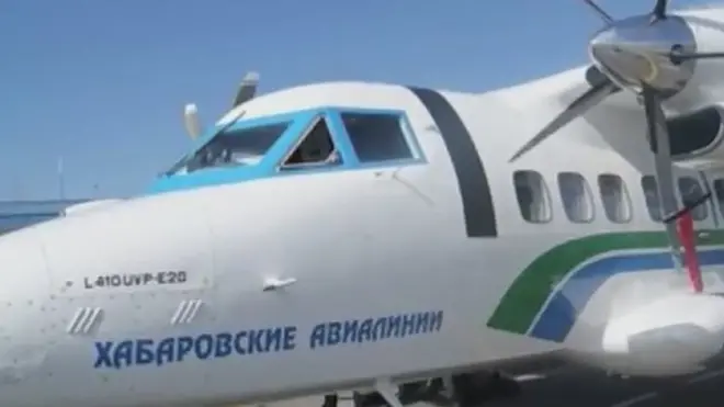 Малий турбогвинтовий літак L-410, архівне фото