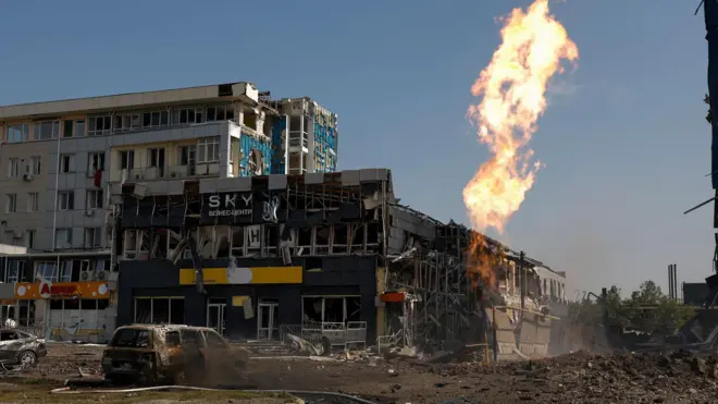 Последствия удара по Харькову