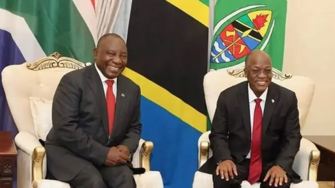 Ramaphosa na Magufuli