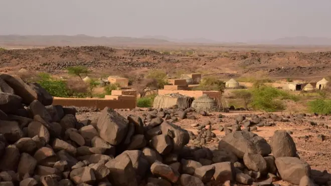 Le village d'Azel, près d'Agadez, dans le nord du Niger (illustration).