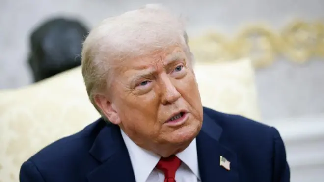 Donald Trump, presidente de EE.UU.