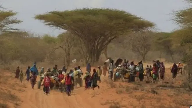 Abaarta ka jirta gobollada dhexe oo laga deyrinayo