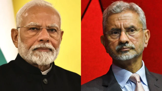 भारत के प्रधानमंत्री नरेंद्र मोदी और विदेश मंत्री डॉ. एस जयशंकर