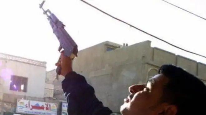 Ufyatuaji wa risasi kusherehekea swala fulani katika eneo la mashiriki ya kati ni kitu cha kawaida