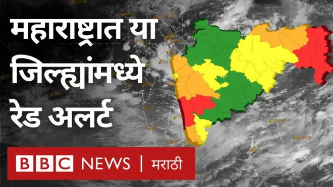 महाराष्ट्रात पावसाचा जोर वाढला, 'या' जिल्ह्यांना रेड अर्लट