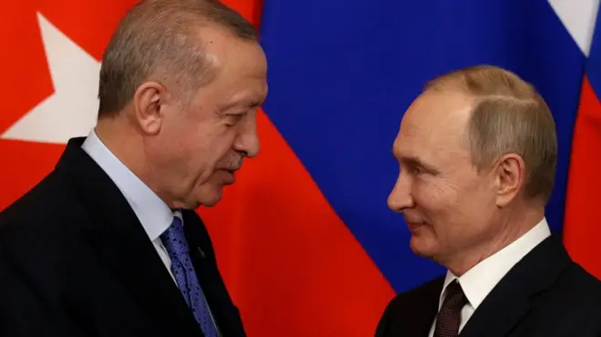 Erdogan y Putin