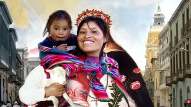 De Orbegoso quedó cautivada por la sonrisa de su "Santa Rosa". La fotografió en Cusco y desde entonces son amigas.