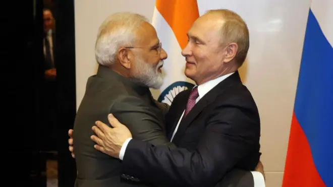 मोदी, पुतिन