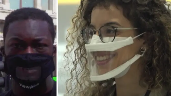 كمامات شفافة تساعد في التواصل مع من يعانون من الصمم