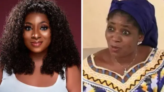 Aworan Mide ati iya rẹ Funmi