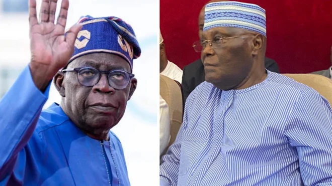 President Bola Tinubu and Atiku Abubakar