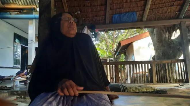 Salamah, perempuan Aceh yang menjadi korban dalam tragedi Rumoh Geudong.