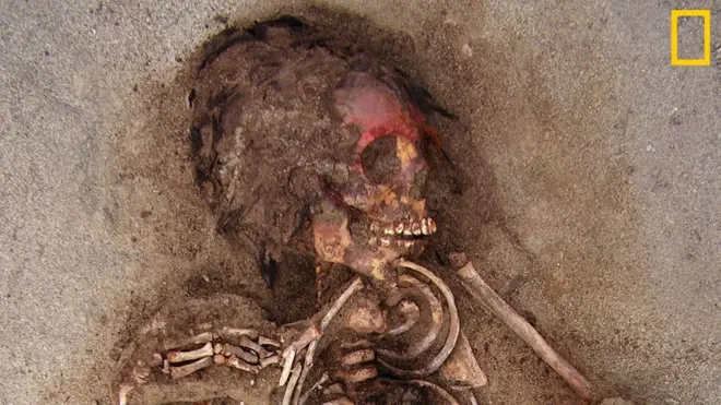 Niño sacrificado por los Chimú
