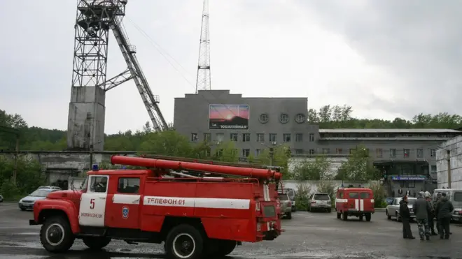 На шахте "Юбилейная" продолжаются спасательные работы (архивное фото)