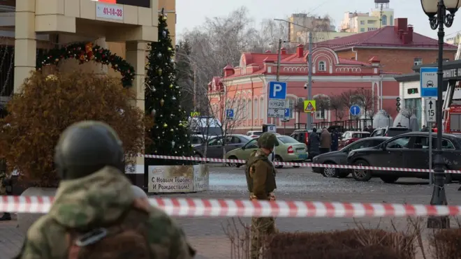 Deadly air strikes also hit the Russian city of Belgorod at the weekend, authorities there said