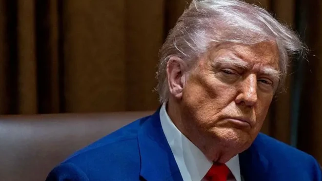 چهره دونالد ترامپ 