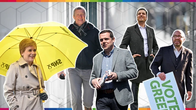 Scotland có 5,6 triệu dâ nhưng hiện có tới 5 đảng chính trị tranh cử để giành các chức cấp quốc gia và địa phương