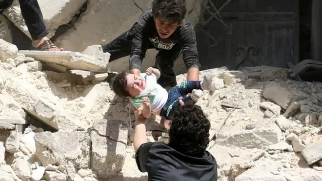 เด็ก ๆ ในซีเรียเป็นกลุ่มที่ได้รับกระทบจากสงครามที่รุนแรงที่สุด