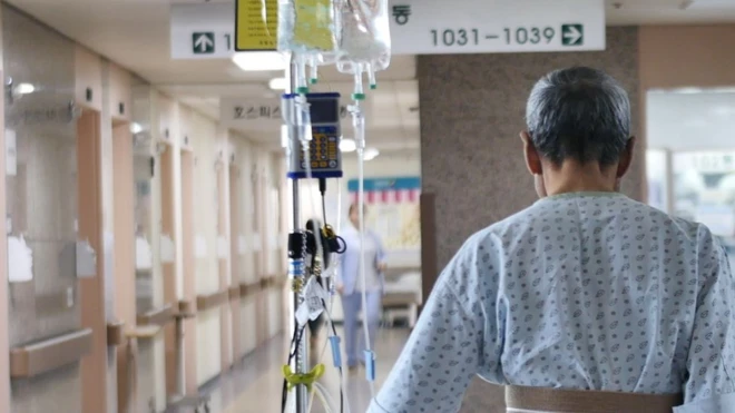 국립암센타의 호스피스 병동모습