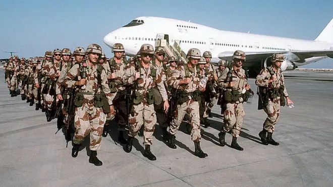 американские солдаты