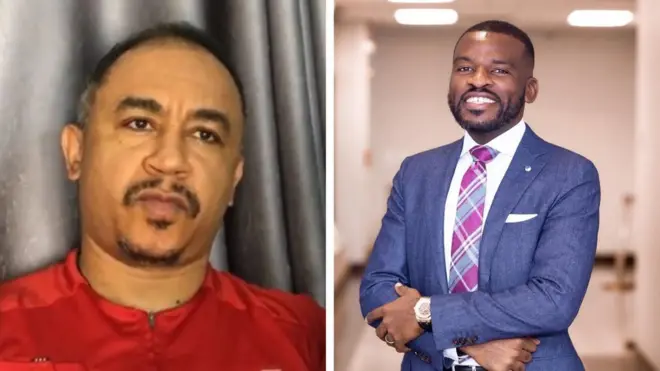 Daddy Freeze ati Isaac Oyedepo