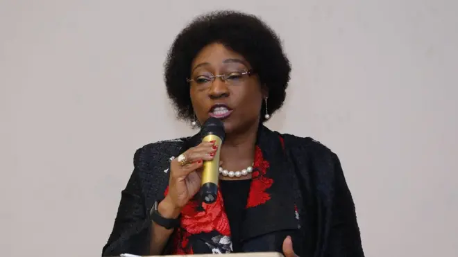 Madam Fayemi bin tok recently say she sef suffer sex for grades when she bin dey university