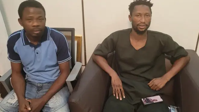 Amugbalẹgbẹ Sunday Igboho meji ti DSS sẹsẹ tu silẹ