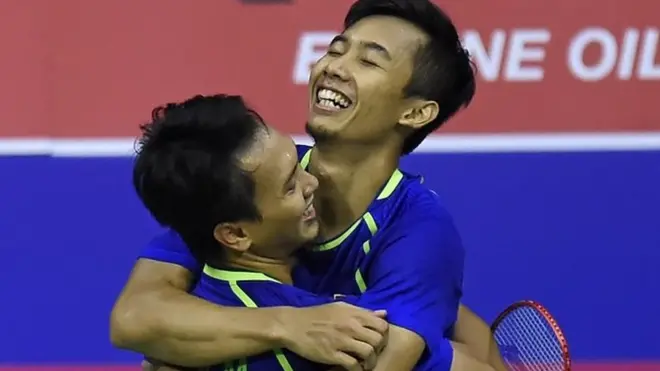 "Kami tahu lawan mengandalkan speed dan power. Makanya kami atur, kontrol pertandingan dan lebih banyak menempatkan bola-bola di depan net," kata Ahsan usai pertandingan.