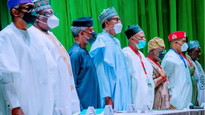 Di Nec meeting na di first wey di APC di hold afta dia National Convention wey dom hold for 26 March.