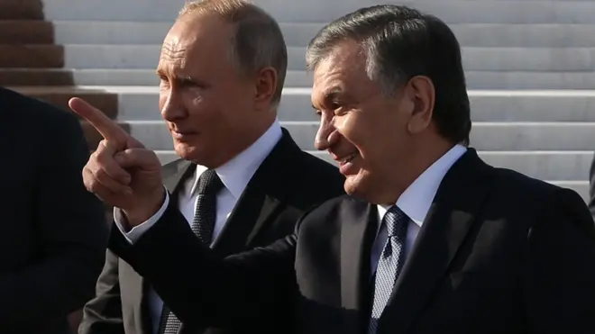 Путин ва Мирзиёев