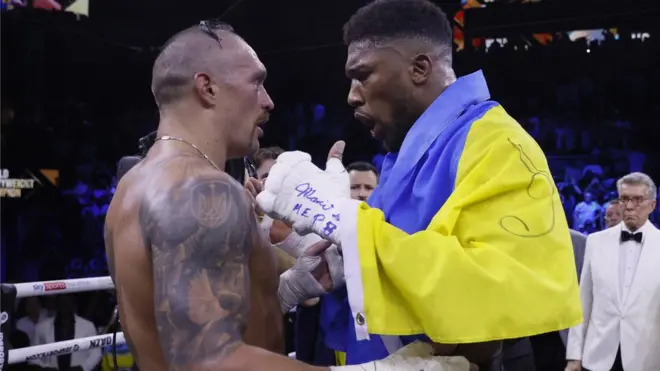 Усик и Джошуа