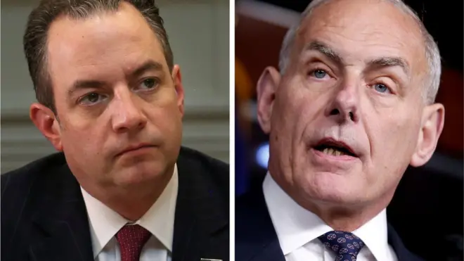 Джон Келли сменит на посту главы аппарата Райнса Прибуса