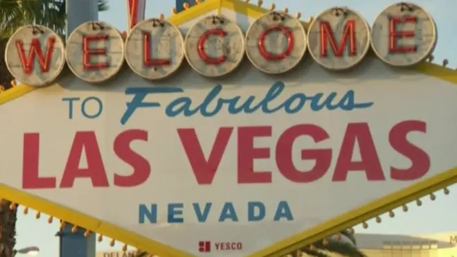 Въезд в Лас-Вегас